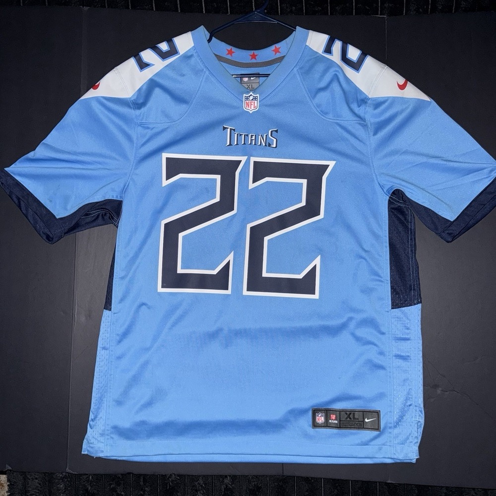 Men's XL Nike Tennessee Titans Derrick Henry NFL Jersey Officially Licensed